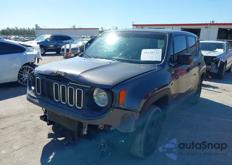2018 Jeep Renegade Sport 4X4 from USA, damaged, VIN ZACCJBAB8JPJ15170
